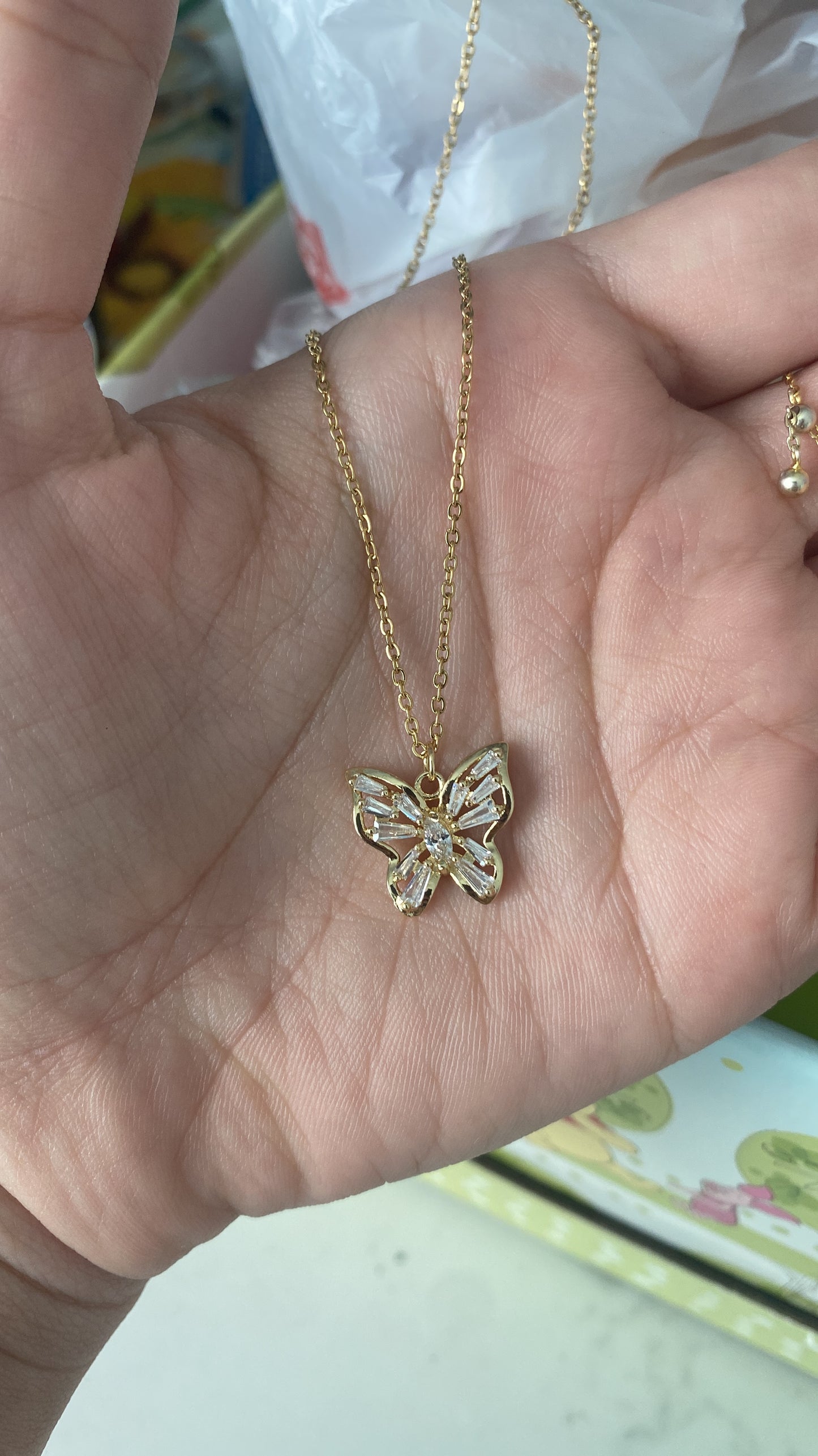 Butterfly necklace