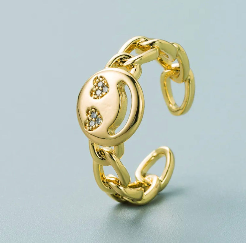 Happy with the eyes ring