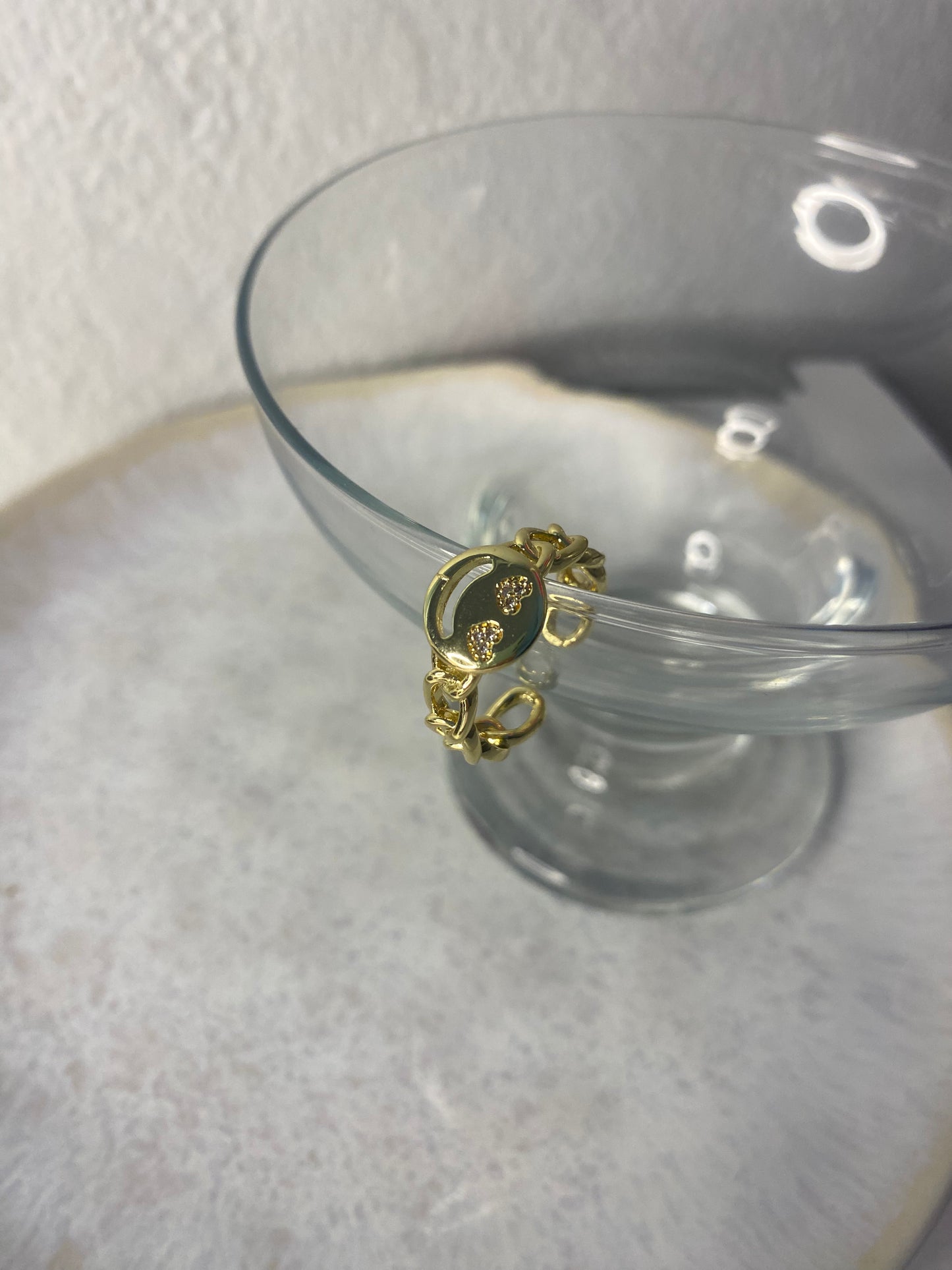 Happy with the eyes ring