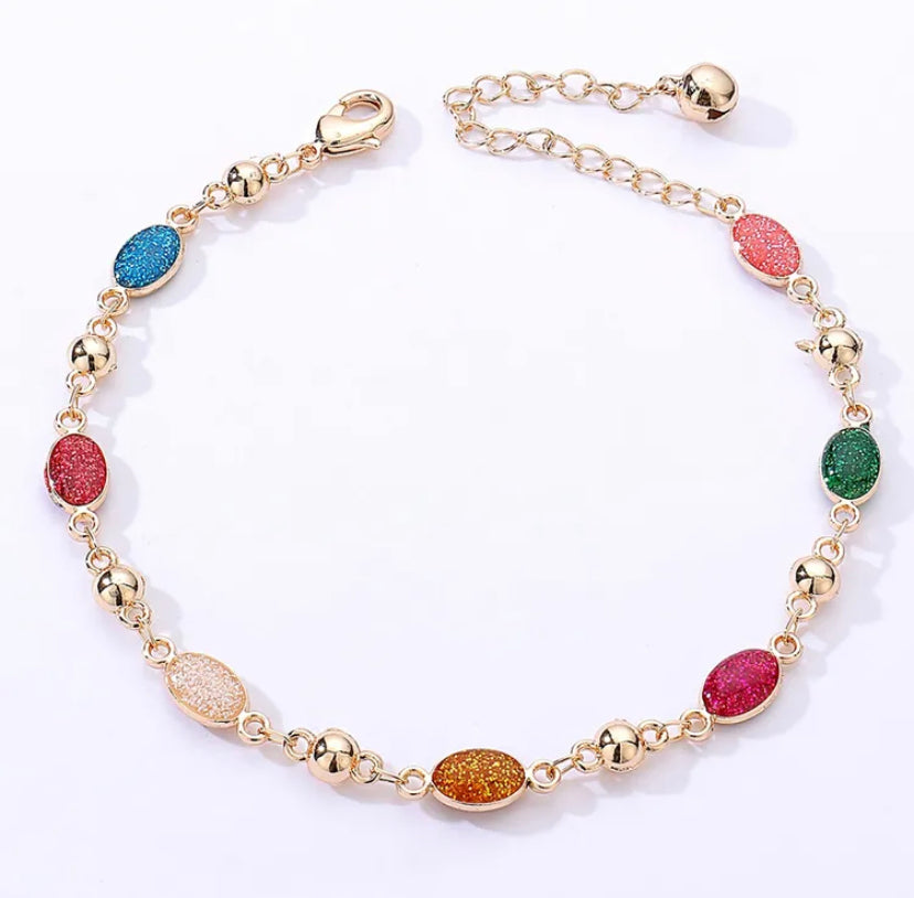 Lola's foot bracelet full colors