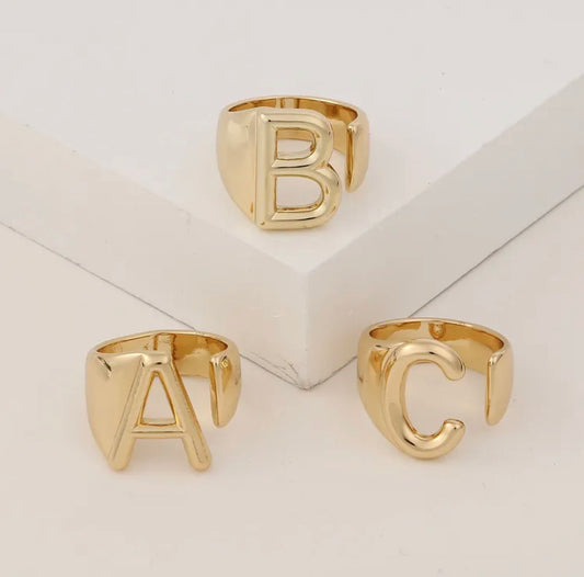 Initials Ring